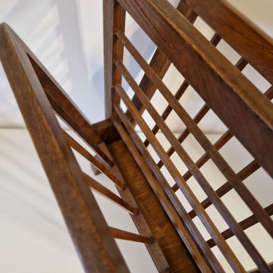 Image 1 of 1940s / 40s Vintage Support de conférence Panier de conférence