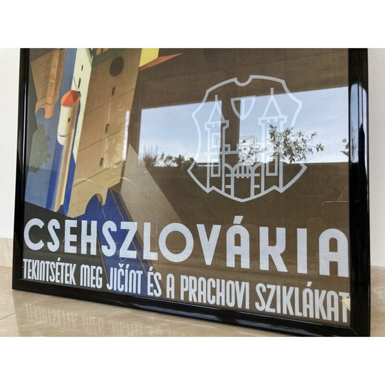 Image 1 of Affiche publicitaire vintage Art déco, 1930
