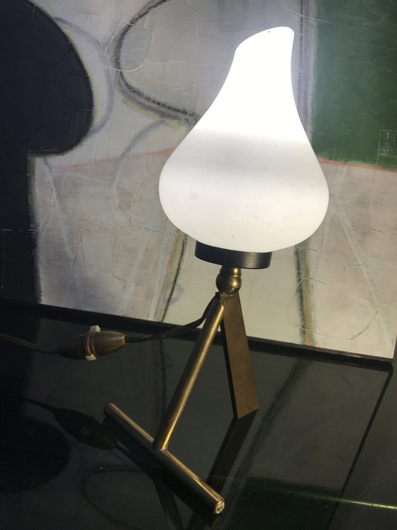 Image 1 of Lampe De Table Vintage • Flamme • 1950