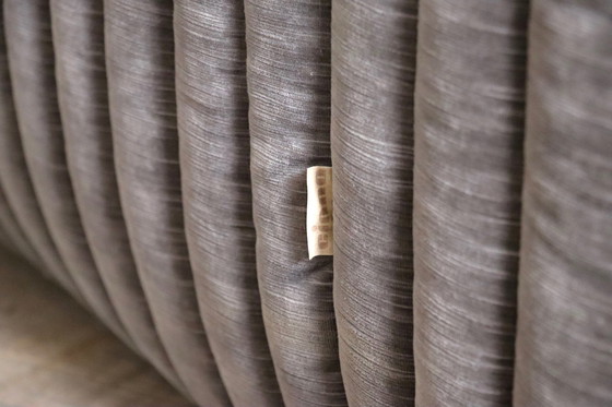 Image 1 of Original Cinna Sandra Three Seater Sofa In Velvet By Annie Hieronimus, France 1970S