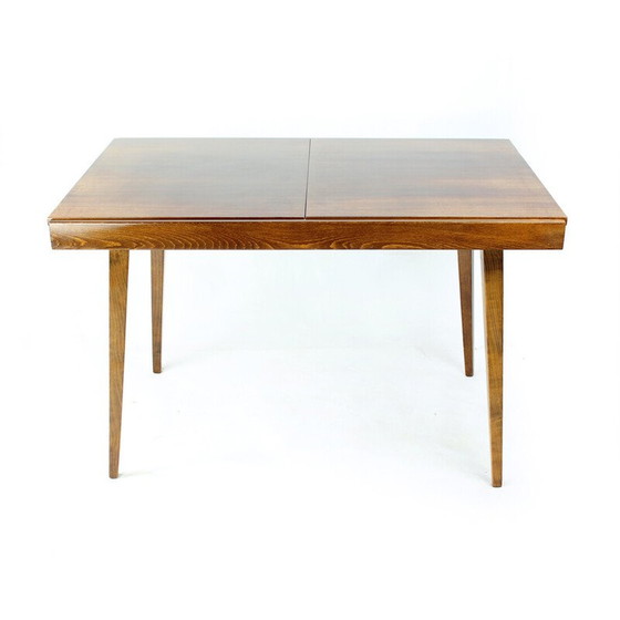 Image 1 of Table de salle à manger extensible en noyer par Tatra, Tchécoslovaquie 1960s