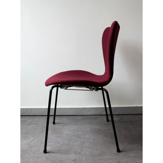 Image 1 of Ensemble de 4 chaises vintage série 7 par Arne Jacobsen pour Fritz Hansen, Danemark 1967