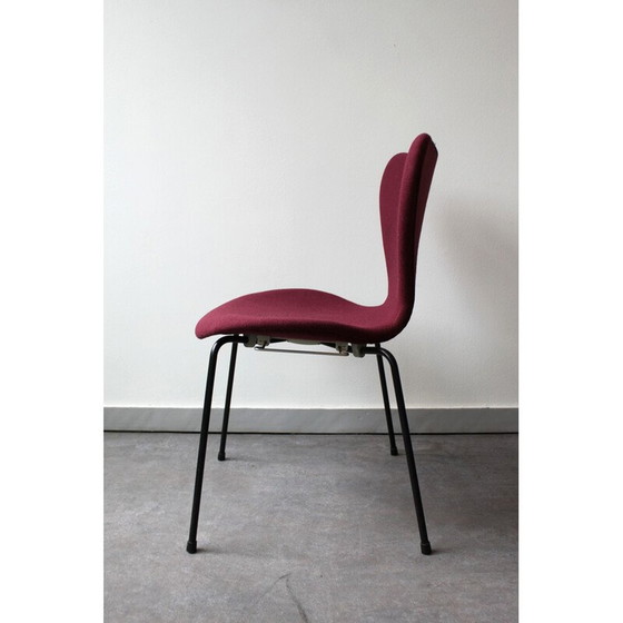 Image 1 of Ensemble de 4 chaises vintage série 7 par Arne Jacobsen pour Fritz Hansen, Danemark 1967