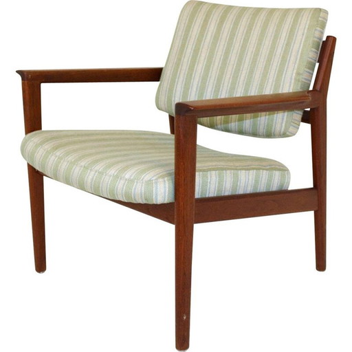 Fauteuil scandinave vintage en teck, Suède, 1960
