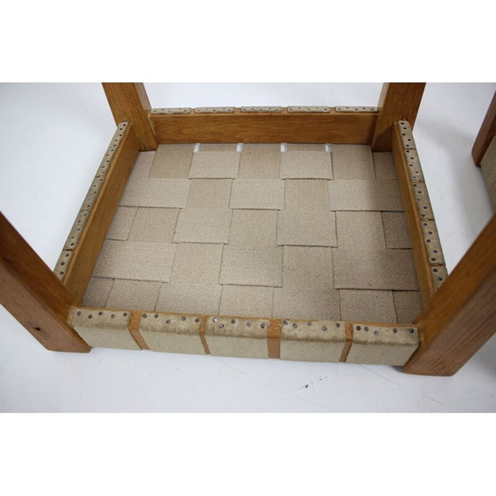 Image 1 of Paire de tabourets Mid Century Tchécoslovaquie années 1950