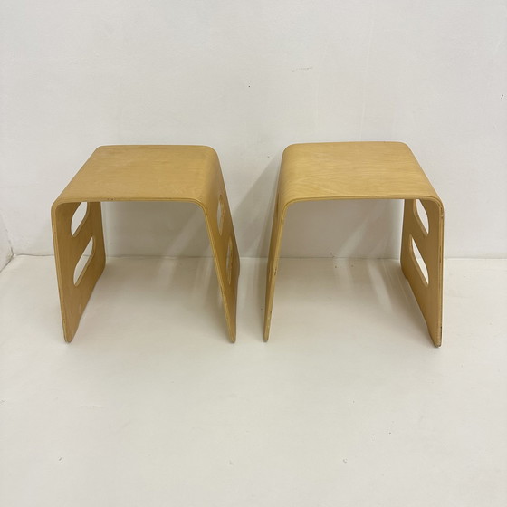 Image 1 of Lot de 2 ikea Lisa norinder Benjamin tabouret table d'appoint table de chevet