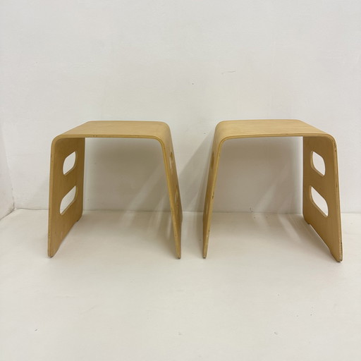 Lot de 2 ikea Lisa norinder Benjamin tabouret table d'appoint table de chevet