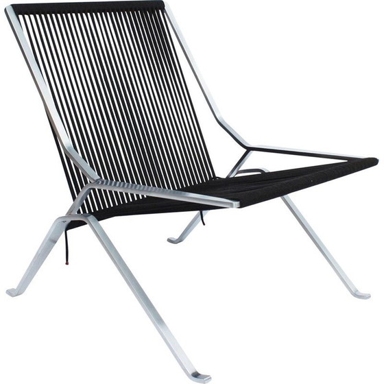 Image 1 of Chaise vintage conçue par Poul Kjærholm et fabriquée par Fritz Hansen 2014