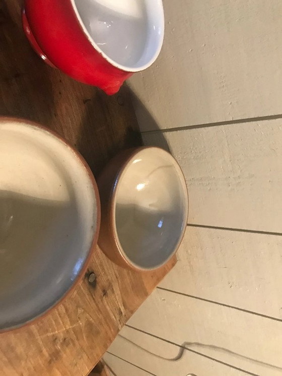 Image 1 of Plateaux en faïence de France (Signé)