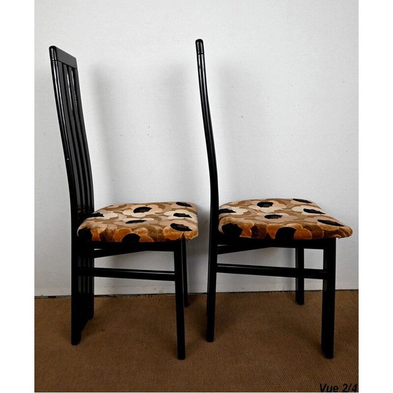 Image 1 of Échiquier et chaises vintage de Paul Michel, 1970