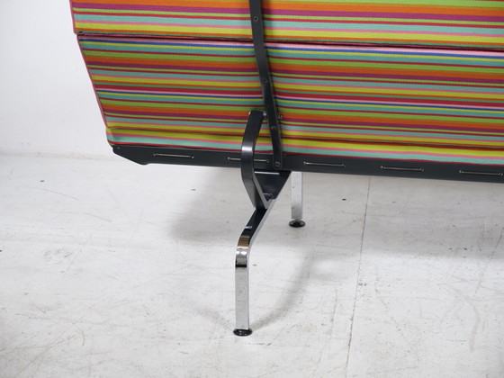 Image 1 of Canapé Compact Eames Vitra Alexander Girard Miller Stripe Fabric