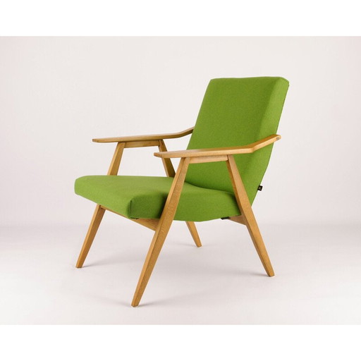Fauteuil vintage aux couleurs vives, Tchécoslovaquie, années 1960