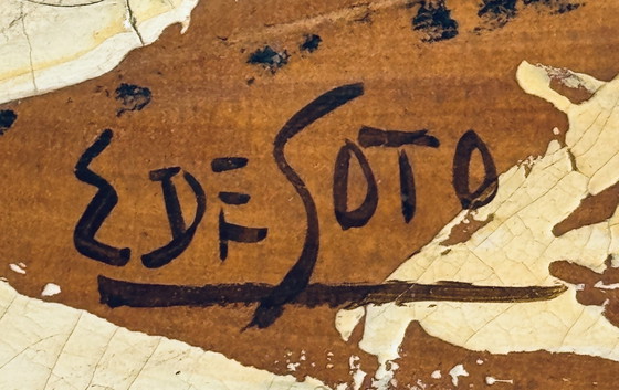 Image 1 of Eduardo De Soto / Peinture D’Un Atelier D’Artiste