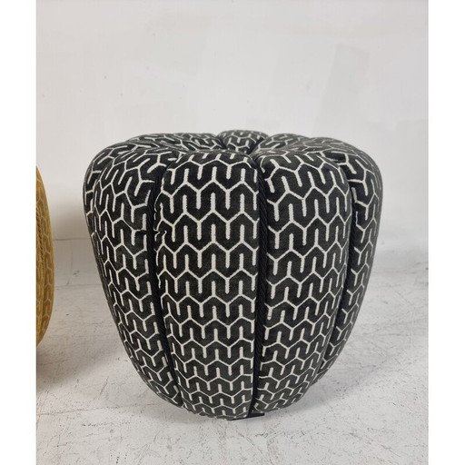 Paire de poufs vintage de Jindřich Halabala pour Up Zavody, 1940