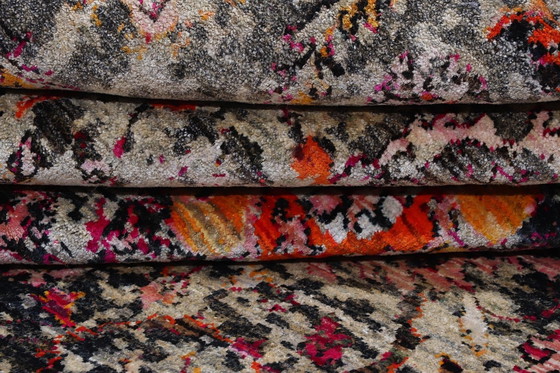 Image 1 of Nouveau tapis de créateur fait à la main - Collection Signature - 100% soie - Luxe pur