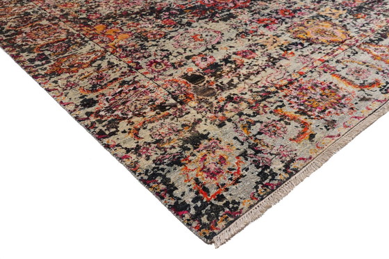 Image 1 of Nouveau tapis de créateur fait à la main - Collection Signature - 100% soie - Luxe pur