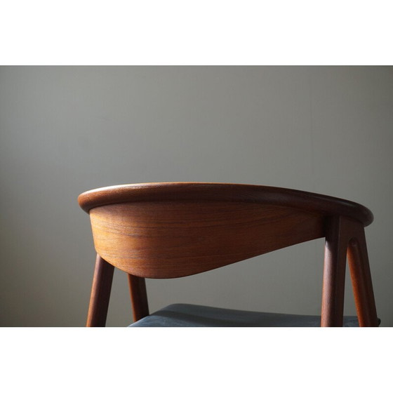 Image 1 of Fauteuil Mid Century en teck modèle 52 par Erik Kirkegaard pour Høng, Danemark années 1960