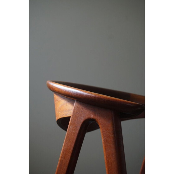 Image 1 of Fauteuil Mid Century en teck modèle 52 par Erik Kirkegaard pour Høng, Danemark années 1960