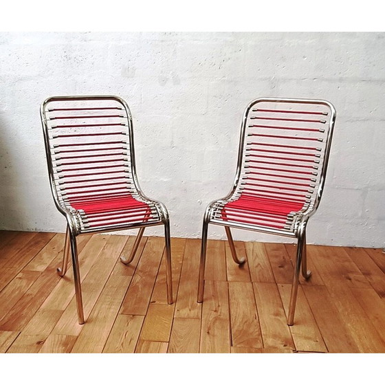 Image 1 of Chaise vintage de Michel Dufet pour Ecart International, 1960