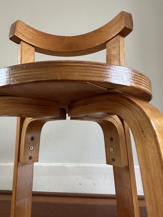 Image 1 of Chaises hautes vintage en contreplaqué