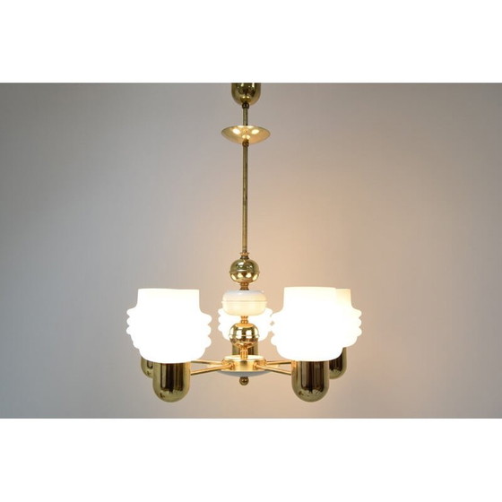 Image 1 of Lustre du milieu du siècle de Kamenicky Senov, Tchécoslovaquie, années 1970