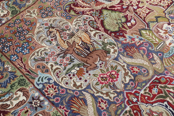 Image 1 of Tapis persan original noué à la main Kashmar Fein Paradise Design 393 X 295 cm Top Condition