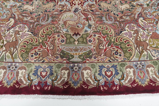 Image 1 of Tapis persan original noué à la main Kashmar Fein Paradise Design 393 X 295 cm Top Condition