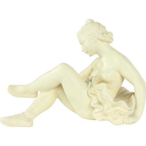 Sculpture en plâtre vintage de Jihokera, Tchécoslovaquie, années 1960