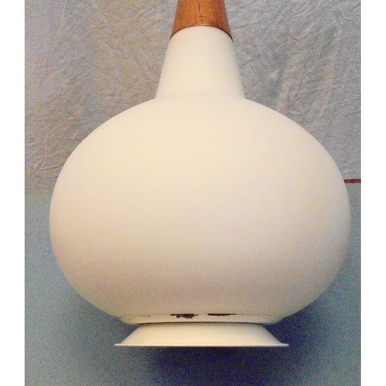 Image 1 of Lampe opaline vintage de Max Ingrand, 1970