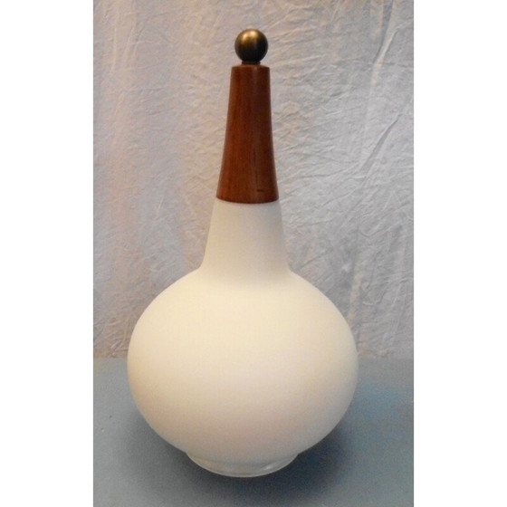 Image 1 of Lampe opaline vintage de Max Ingrand, 1970