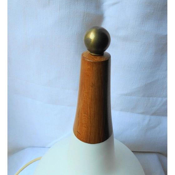 Image 1 of Lampe opaline vintage de Max Ingrand, 1970