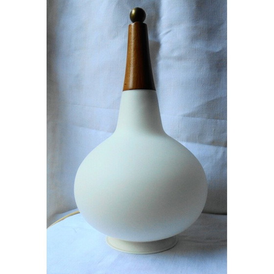 Image 1 of Lampe opaline vintage de Max Ingrand, 1970