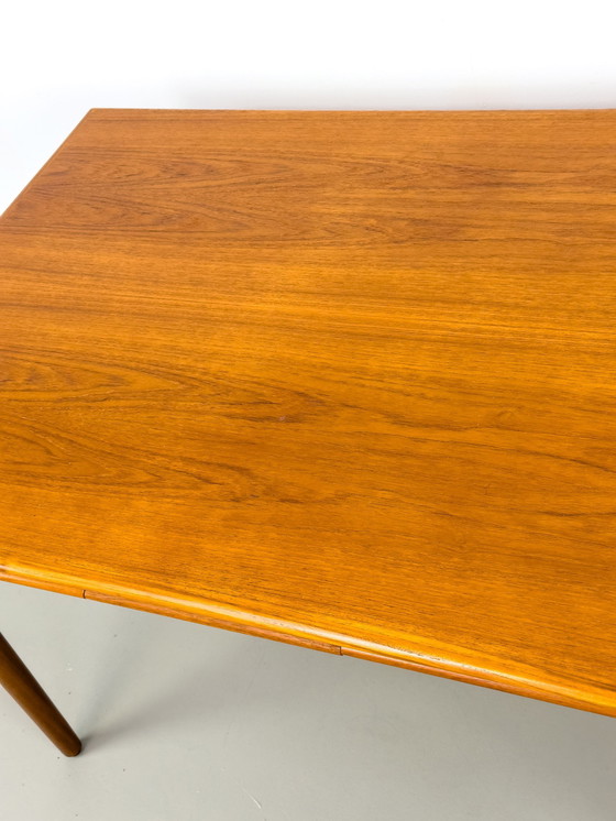 Image 1 of Danish Extendable Teak Dining Table, 1960S