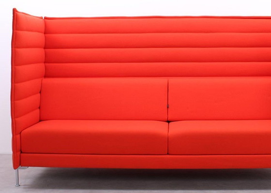 Image 1 of Vitra Alcove Bench Orange