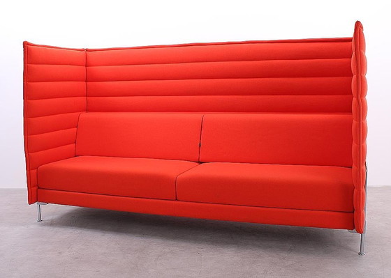 Image 1 of Vitra Alcove Bench Orange