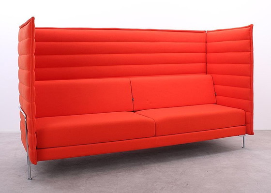 Image 1 of Vitra Alcove Bench Orange