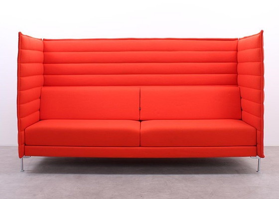 Image 1 of Vitra Alcove Bench Orange