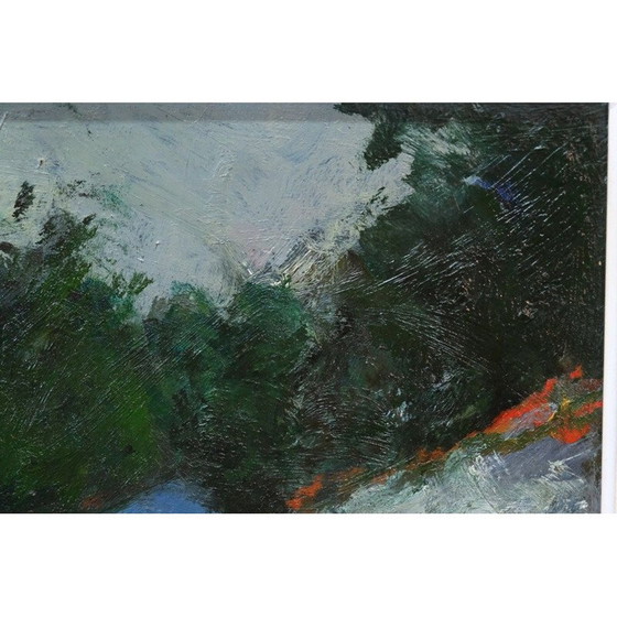 Image 1 of Peinture moderne suédoise vintage d'Arne Aspelin, années 1960