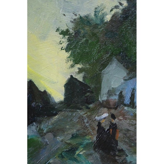 Image 1 of Peinture moderne suédoise vintage d'Arne Aspelin, années 1960