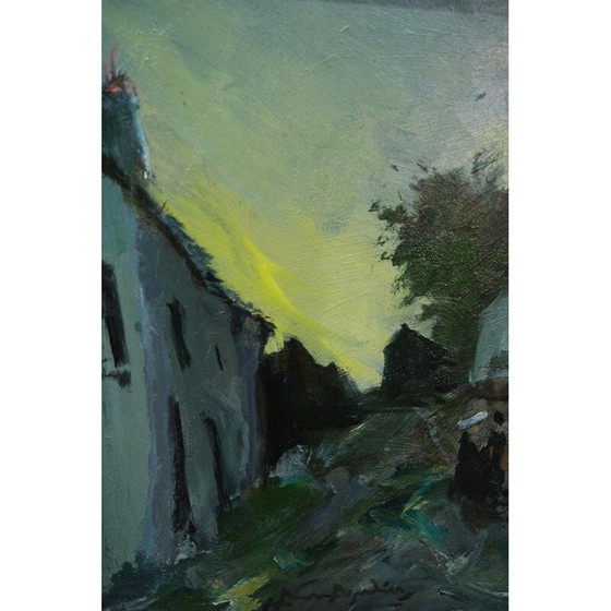 Image 1 of Peinture moderne suédoise vintage d'Arne Aspelin, années 1960
