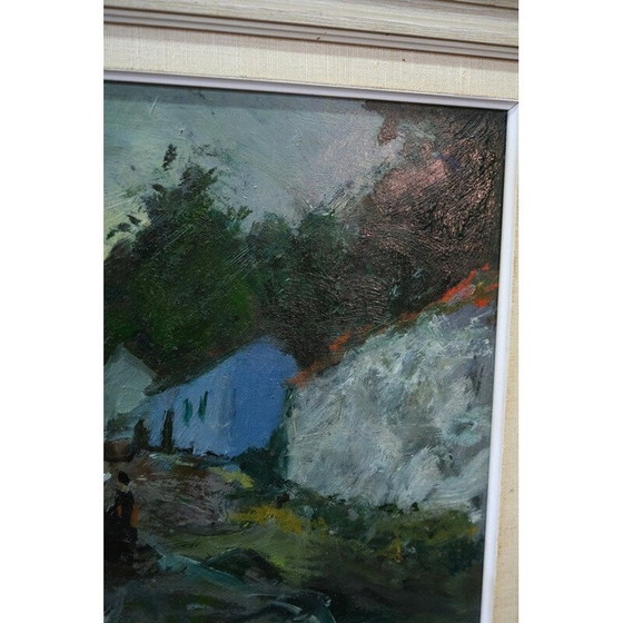 Image 1 of Peinture moderne suédoise vintage d'Arne Aspelin, années 1960