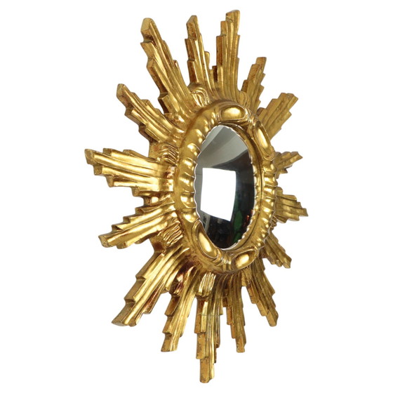 Image 1 of Grand miroir solaire en bois