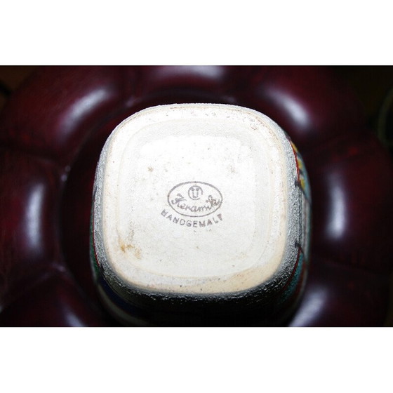 Image 1 of Vase vintage coloré, Allemagne 1960