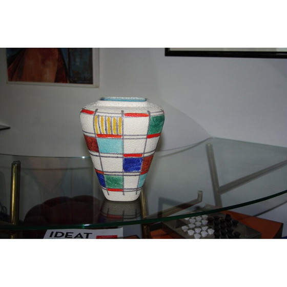 Image 1 of Vase vintage coloré, Allemagne 1960