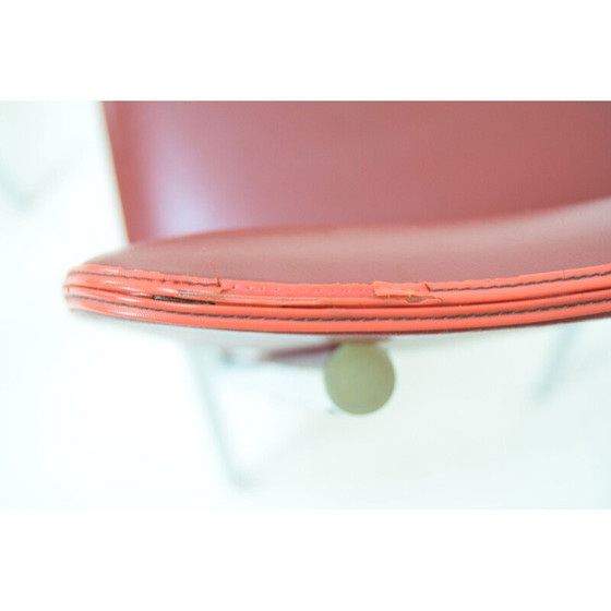 Image 1 of Ensemble de 4 chaises vintage Tchécoslovaquie 1970