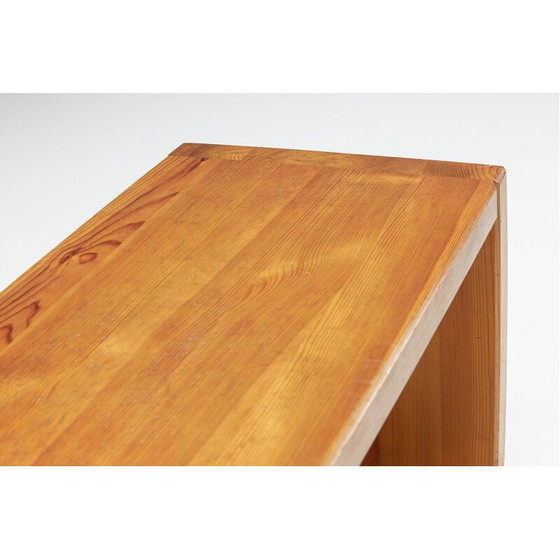 Image 1 of Banc vintage en bois de pin, 1960