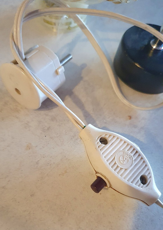 Image 1 of Lampe murale vintage bulle d'ambre