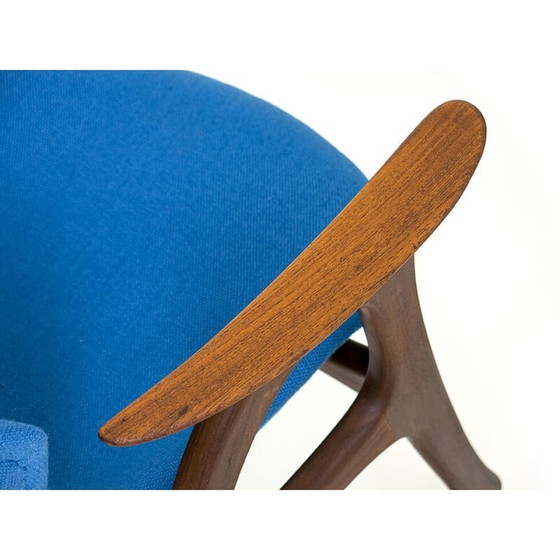 Image 1 of Fauteuil à bascule vintage danois par Aage Christiansen pour Erhardsen et Andersen