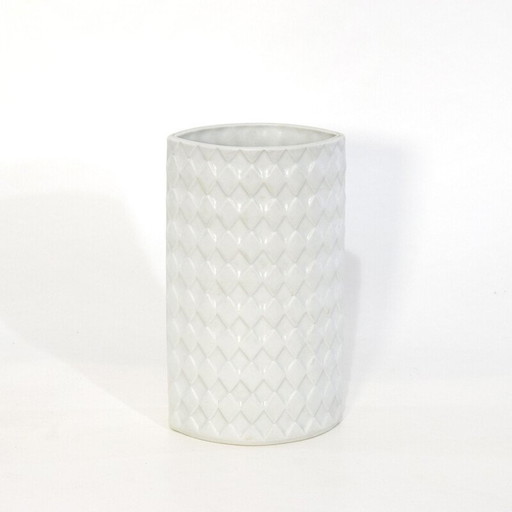 Vase scandinave vintage en céramique arlequin par Kaarina, 1958