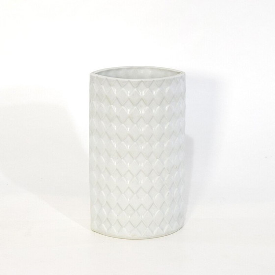 Image 1 of Vase scandinave vintage en céramique arlequin par Kaarina, 1958